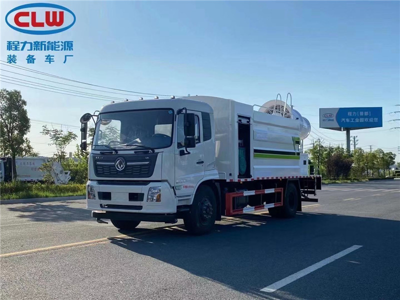 冬季加強抑塵增濕優化城區環境霧炮抑塵車首當其沖